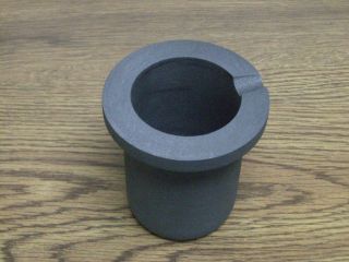 GRAPHITE CRUCIBLE FOR MELTING GOLD SILVER BRASS BRONZE