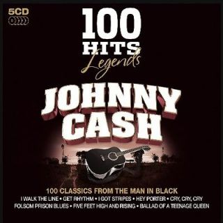 Cash,Johnny   100 Hits Legends Johnny Cash [CD New]