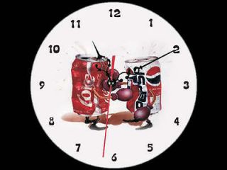 Newly listed Clock 1162 Coke Vs Pepsi Wall Clock New