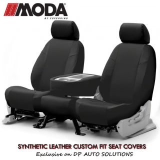 SYNTHETIC LEATHER CUSTOM FIT SEAT COVERS FRONT ROW (Fits: 2005 Xterra