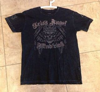 Criss Angel Affliction Mindfreak Graphic Limited T Shirt XL Studs $85