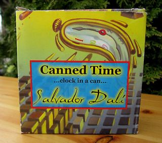 Salvador Dali Museum Canned Time Wall Clock Disintegration Persistance