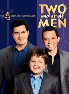 Two and a Half Men   The Complete Fourth Season (DVD, 2008, 4 Disc Set