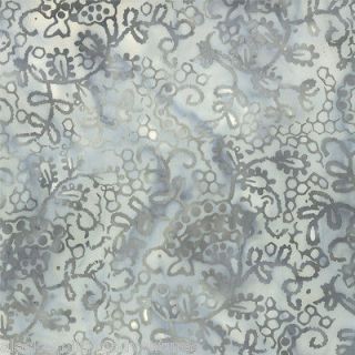 MODA Fabric ~ FRENCH LACE II BATIKS ~ (42080 30) Mist   by the 1/2
