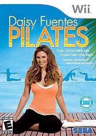 DAISY FUENTES PILATES **Wii GAME**RATED E**BRAND NEW SEALED
