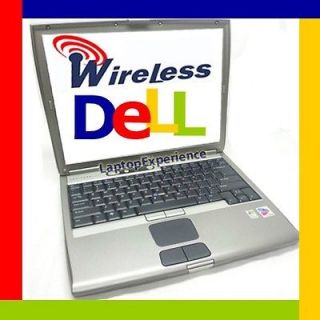 DELL LATiTUDE LAPTOP D610 NOTEBOOK WINDOWS XP DVD COMPUTER WiFi