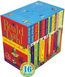 Roald Dahl Collection 16 Books Box Set New RRP £ 99.99