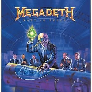 Megadeth Rust In Peace Vinyl LP Trash Metal Music Album New
