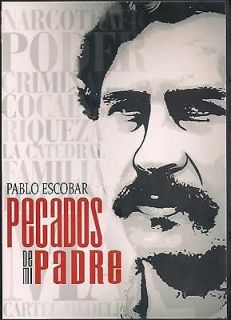 Pecados De Mi Padre DVD NEW La Historia De Pablo Escobar Factory