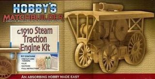 Steam Traction Engine Kit C.1910 matchstick model kit Hobbys