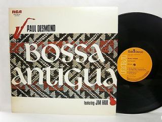 PAUL DESMOND BOSSA ANTIGUA feat. JIM HALL JAPAN LP RCA 6216