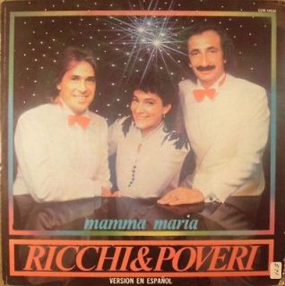 LP LATIN RICCHI & POVERI Mama Maria (version en espanol) 1983 MUSART