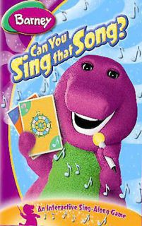 BARNEY   CAN YOU SING THAT SONG? [045986028525]   NEW DVD