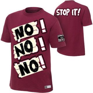 WWE DANIEL BRYAN NO NO NO OFFICIAL T SHIRT ALL SIZES NEW