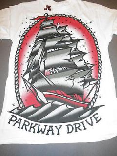 PARKWAY DRIVE Ship T Shirt **NEW band music concert tour Slim Fit Sm S