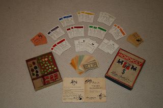 Newly listed Rare Vintage 1933  1935 Monopoly Complete Nice shape