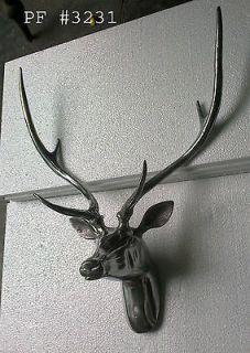Large Metal Wall Mounted Stag Head/Deer/Buck /Home/Statue/A ntelope
