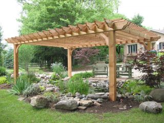 Big Kahuna Pergola Kit As seen on Indoors Out on DIY Network 8x8