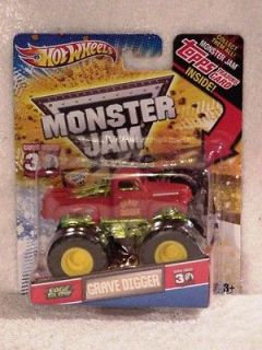 2012   TOPPS 30th Anniversary Edition Hot Wheels MJT   Grave Digger