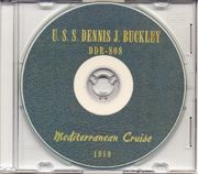 USS Dennis J Buckley DDR 808 Med 1950 Cruise Book CD
