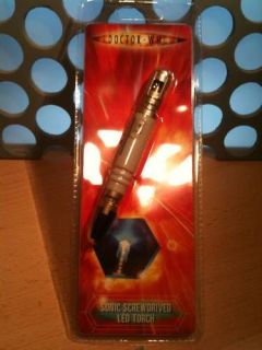 DOCTOR WHO 10TH TENTH DR DAVID TENNANT WESCO SONIC SCREWDRIVER TORCH