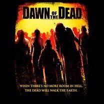 Dawn of the Dead Movie Poster Dead Will Walk Earth Zombie Tee Shirt