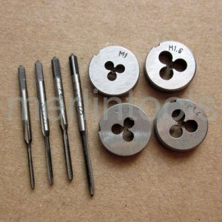 Metric Tap and Die Set 1mm , 1.2mm ,1.4mm and 1.6mm