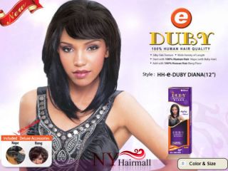 Bijoux Beauty Elements Human Hair Quality Weaving   E Duby Diana 12