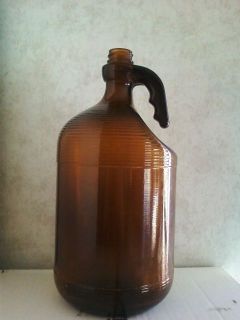Old Brown Glass Purex Bottle