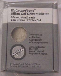 Hydrosorbent OSG 40 Silica Gel Dehumidifier Desiccant 40 Gram Orange