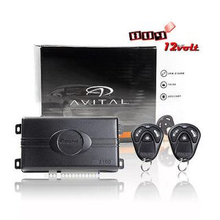 DEI AVITAL 3100L 3 Channel Car Alarm with 2 Remotes and Keyless Entry