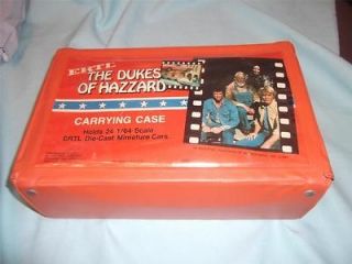 Dukes of Hazzard Diecast Car Carrying Case 24 Cars Matchbox Hot Wheels