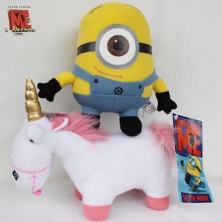 Despicable Me Minions Stewart Unicorn 2X Plush Toy Stuffed Animal