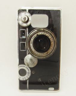Camera Design Hard Back Case For SAMSUNG GALAXY S II S2 I9100 #CD
