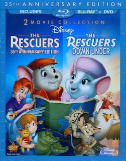 The Rescuers 35th Anniversary Edition/The Rescuers Down Under (Blu