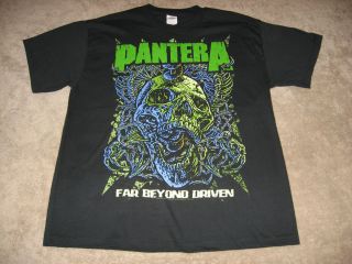 Pantera Far Beyond Driven S, M, L, XL, 2XL Black T Shirt