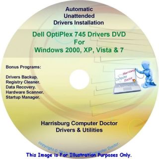 Dell OptiPlex 745 Drivers Restore Recovery DVD Disc