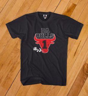 DA BULLS Chicago #1 MVP Derrick Rose Basketball T Shirt