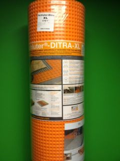 Ditra XL Schluter   5/16 Tile underlayment 175sqft **FULL ROLL**