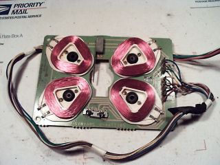 RCA Selectavision CED Player SJT Series Turntable Drive Motor Circuit
