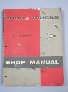 1958 58 Dodge Sweptside Pickup Panel Truck Power Wagon Service