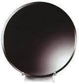 GLASS SCRYING MIRROR 203 mm DIAMETER Wicca Witch Pagan Goth Occult
