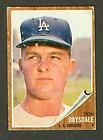 1962 62 TOPPS DON DRYSDALE LOS ANGELES DODGERS #340