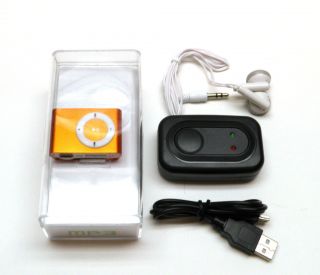  Multimedia Player Orange Bundle Includes Headphones+Wal l USB