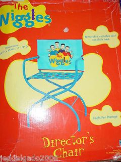 Wiggles Toddler Directors Chair NEW Greg Sam Anthony Jeff Murray All