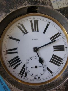 RRR Antique Swiss 8 days monster size watch&display box