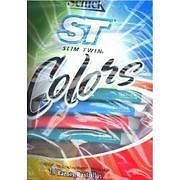 Schick St Slim Twin Colors (Multi colored Handles) 10 Razors Per Pack