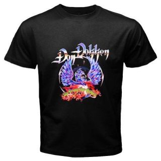 New DON DOKKEN   UP FROM ASHES Rock Band Mens Black T Shirt Size S 3XL