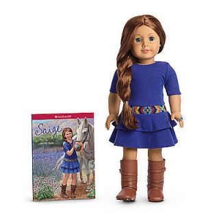 American Girl DOTY SAIGE SAGE DOLL and Book WORLWIDE SHIPPING Brand