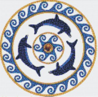 Ceramic Mosaic Tile Kit   1284mm x 1284mm   Swimming Pool SPA Mosaics
